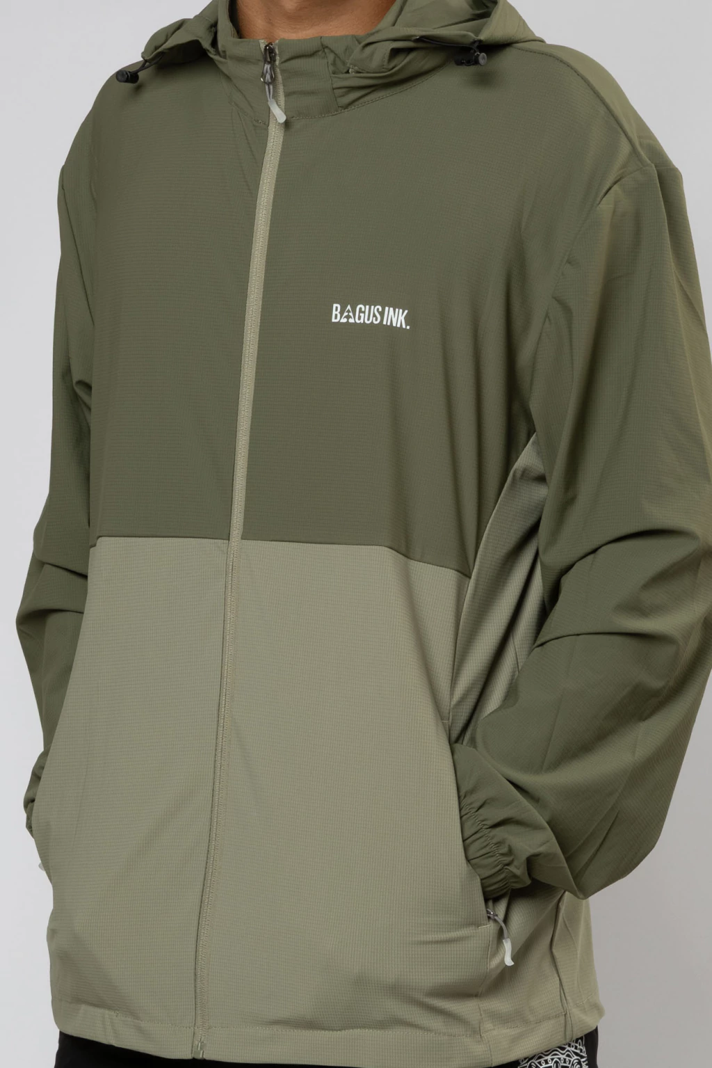 Windbreaker Soft Masculino Bagus Ink (Verde)