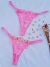 Fio personalizável - tule coração - fran moda intima