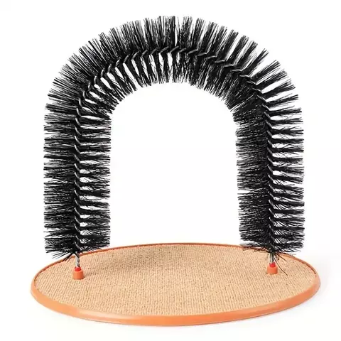 Brinquedo de gato arco auto groome mimar felino com uma massagem aliciamento esf