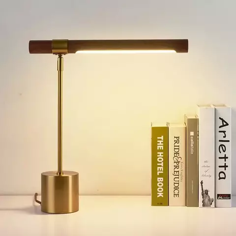 Moderna lâmpada de mesa led para sala estar quarto candeeiros mesa criativa esc