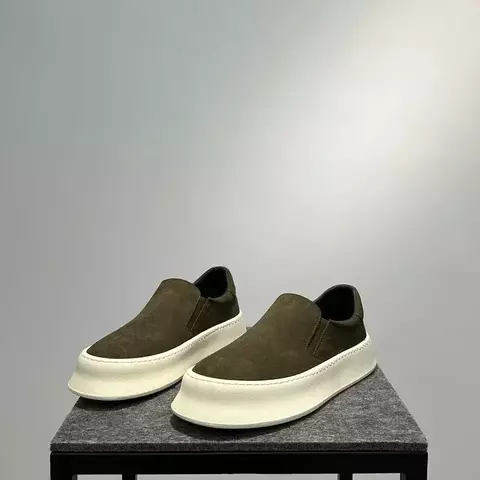 Mocassins masculinos de alta qualidade tênis lona sapato casual penetração-em
