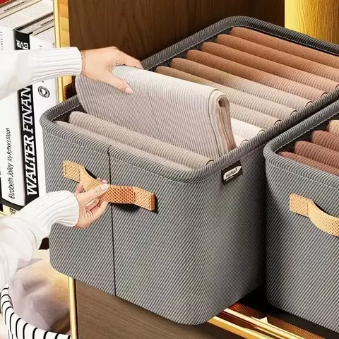 Engrossar Organizador De Roupas, Armários De Armazenamento De Calças E Camisol