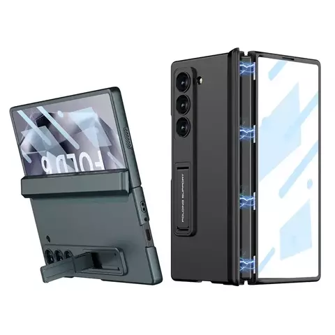 360 capa com dobradiça magnética totalmente incluída para Samsung Galaxy Z Fo