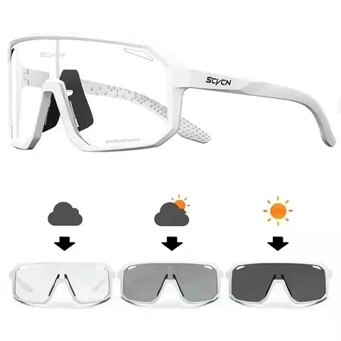 Óculos de ciclismo/corrida fotocromáticos,unissex. - comprar online