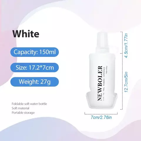 Newboler tpu garrafa esportiva dobrável.