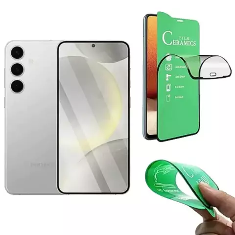 Película de Cerâmica 9D Para Galaxy S24 Plus