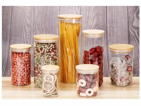 Jogo de Potes de Vidro Hermético Brinox 7 Peças - comprar online