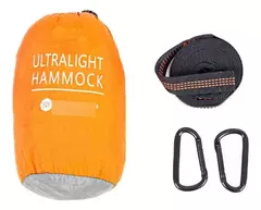 Hamaca Ultralight Pocket, Portatil. Color Naranja Hamaca Pocket - ORZ OFFROAD