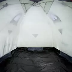 Carpa Cacique Igloo Trail 6 Seis Personas - Amplio Abside Verde Oliva / Gris