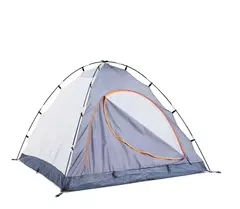 Carpa Cacique Igloo Trail 6 Seis Personas - Amplio Abside Verde Oliva / Gris - ORZ OFFROAD
