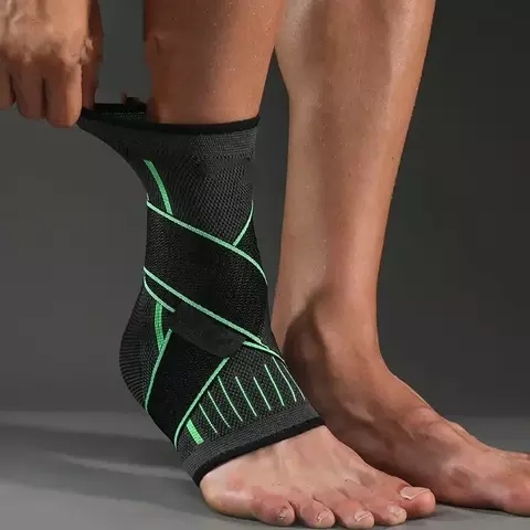 Tornozeleira Esportiva Pressurizada (1 Peça) – Suporte Ortopédico Elástico para Treinos, Reabilitação e Atividades Físicas - comprar online