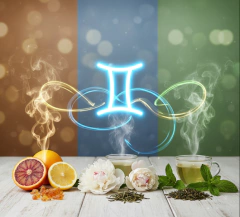 Vento Curioso Gêmeos — Aparelho em Porcelana + 3 Blends de Movimento & Troca. na internet