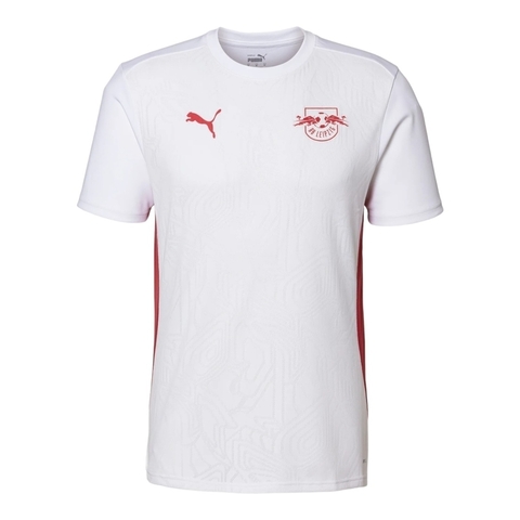Camisa Red Bull Leipzig Treino 24/25 - Torcedor Puma Masculina - Branca