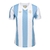 Camisa Seleção Argentina Edição Comemorativa 25/26 - Torcedor Adidas Feminina - Branca com listras em azul