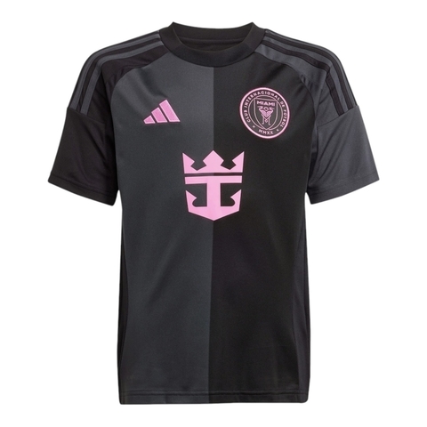 Camisa Inter Miami II 25/26 - Torcedor Adidas Masculina - Preta com detalhes em rosa