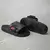 Chinelo masculino slide Nike OffCourt preto com logo vermelho e detalhe camuflado