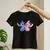 Camisa Baby Look Stitch e Angel - loja online