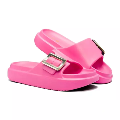Chinelo 100% EVA Confortável com Enfeite Metalizado - comprar online