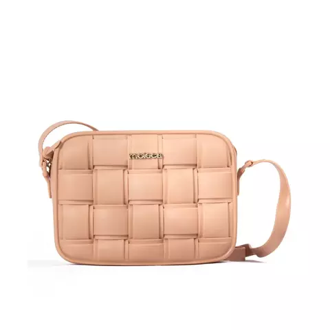 Bolsa Moleca Transversal Trançada