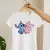 Camisa Baby Look Stitch e Angel na internet