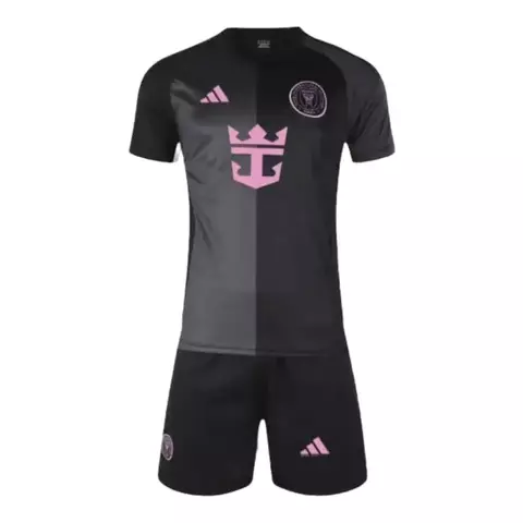 Kit Infantil Inter Miami II 25/26 - Adidas - Preto