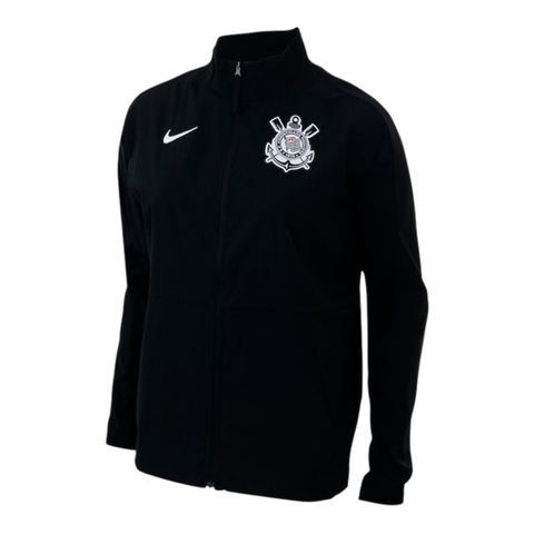 Jaqueta Corta-Vento Corinthians 25/26 - Masculina Nike - Preta