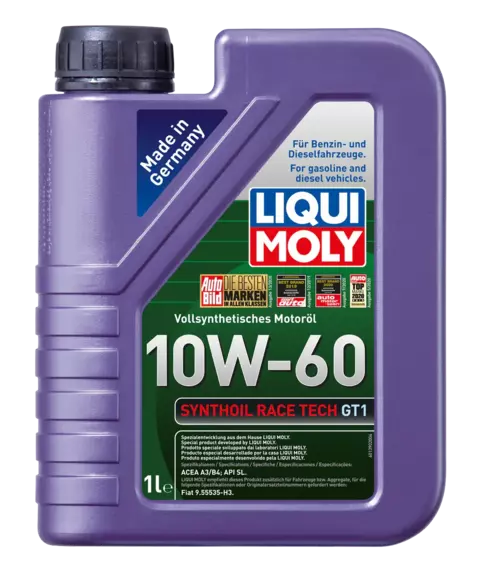 SYNTHOIL RACE TECH GT1 10W-60 - comprar online