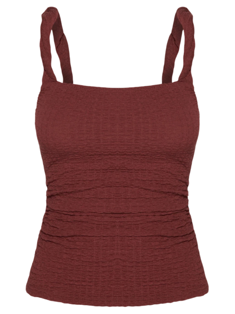 Regata Alça Torcida Bordo - comprar online