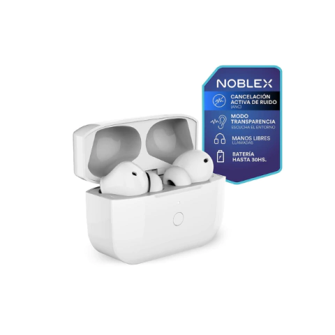 Auriculares Noblex Hp100Anc Blanco