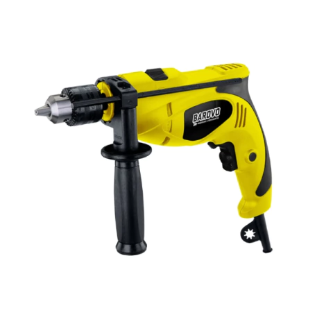 Taladro Percutor Electrico De Mano Barovo 750 W 13 Mm Te75b Amarillo 50