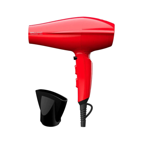 Secador Cabello Gama Brilliant Ceramic Ion Dc/137028 2200w Rojo