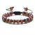 Element Spirit – Pulseira Unissex de Pedra Natural Olho de Tigre e Lava Rock