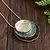 Vintage Aura – Conjunto Elegante de Gargantilha e Brincos Circulares na internet