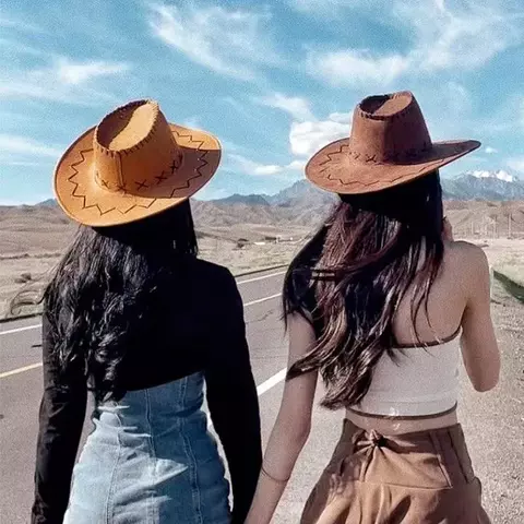 Cowgirl Dreams – Chapéu Western com Estilo Boho Chic