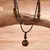 EarthSoul – Conjunto de Colares Vintage de Pedra e Madeira - loja online