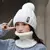 SnowCharm – Kit Feminino Inverno com Gorro e Cachecol