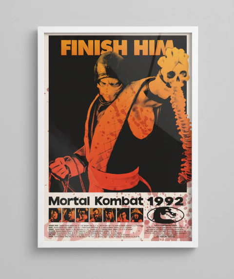 Cuadro Mortal Kombat 1992