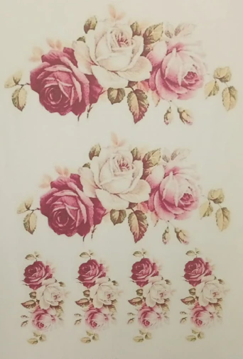 DECOUPAGE Ramo Rosas