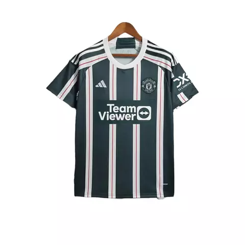 Camisa Manchester United Away 23/24 - Torcedor Adidas Masculina - Verde - comprar online