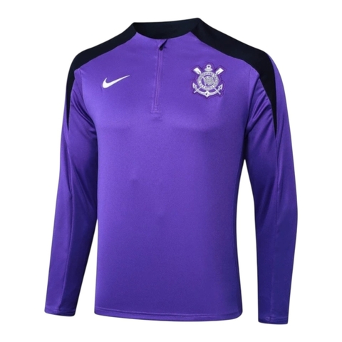 Jaqueta Corta-Vento Corinthians Treino 25/26 - Masculina Nike - Roxa