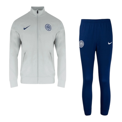 Conjunto Inter de Milão 25/26 - Masculino Nike - Cinza e azul