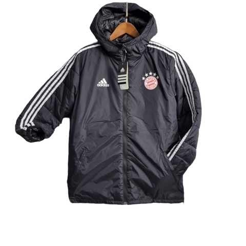 Jaqueta Corta-Vento Bayern de Munique 23/24 - Masculina Adidas - Preta