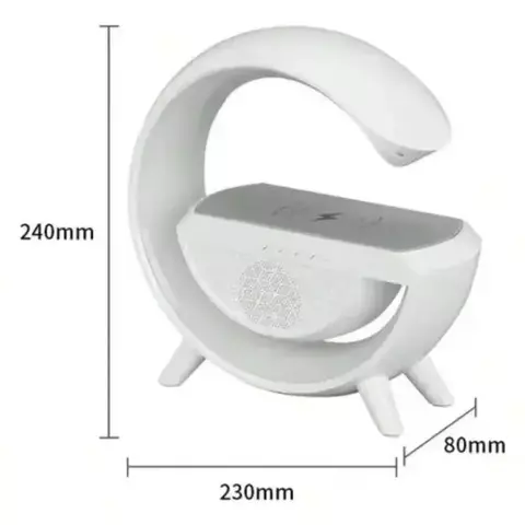 Luminária G carregador - carregador por indução