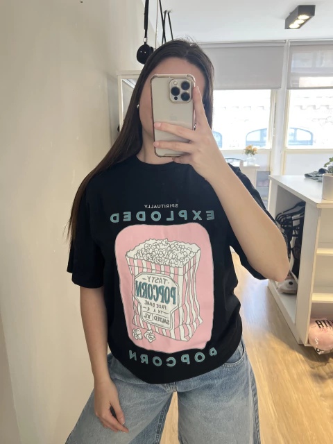 REMERON POPCORN NEGRO - comprar online