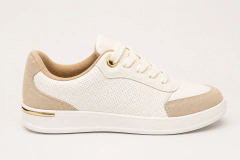 TENIS MODARE 7416.202 BRANCO/BRANCO OFF/NUDE NÚMERO 38 - comprar online