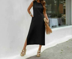 VESTIDO LUARA - Preto - comprar online