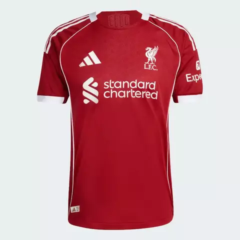 Camisa Liverpool FC I 2025/26 Masculina Jogador - comprar online
