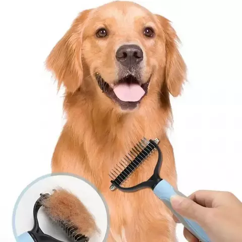 ESCOVA RASQUEADEIRA PROFISSIONAL LUKAAM PET