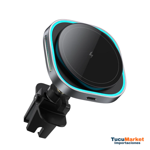 Cargador inalámbrico magnético para auto CW39