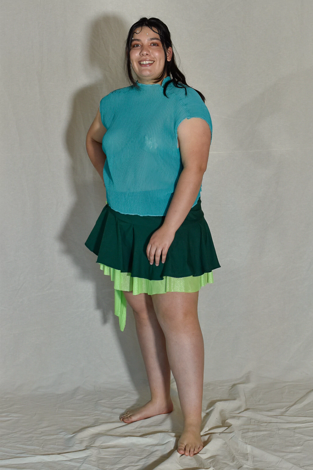 Blusa Sin Mangas Talle Grande